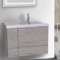 Wall Mounted Bathroom Vanity, Modern, 32